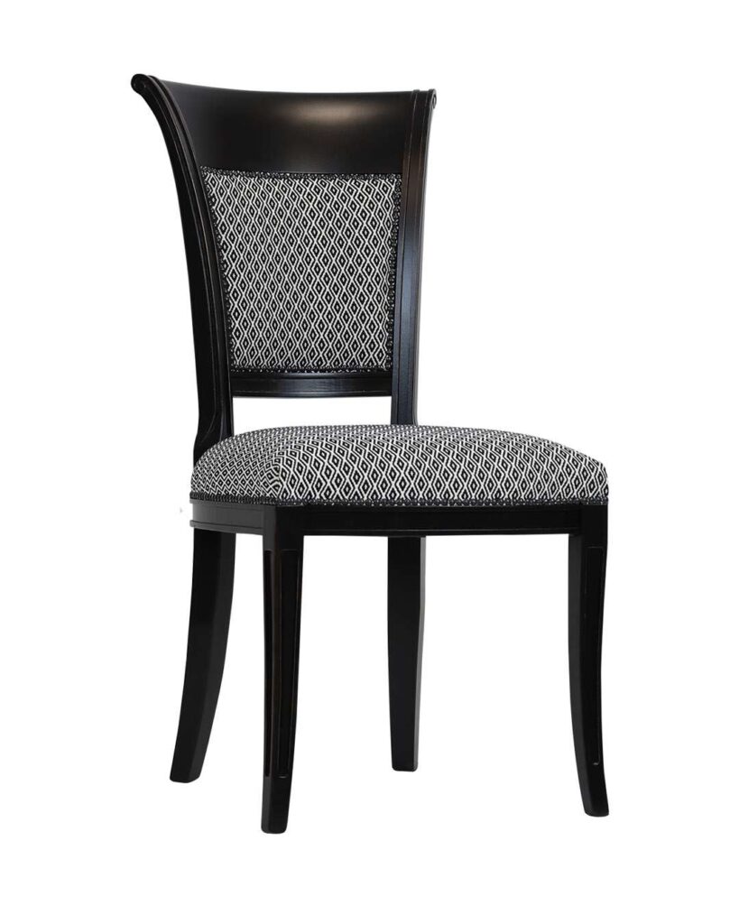 krzeslo bello do jadalni, krzesło czarne do jadalni, krzesła do jadalni, krzesła radomsko, krzesła stylowe, krzesła drewniane, krzesła tapicerowane, krzesła premium