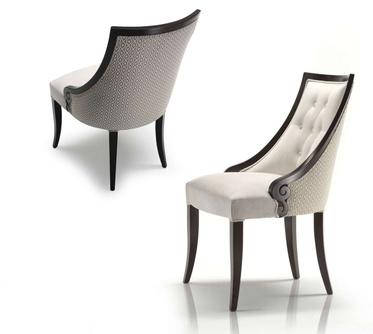 krzesło tulipan, krzesło do jadalni glamour, jadalnia w stylu hampton, krzesła Hamptons, krzesła Radomsko, styl nowojorski meble